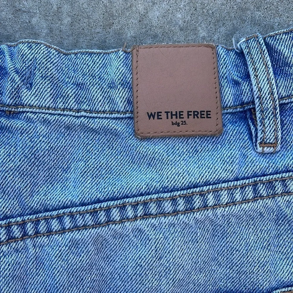 We the Free Free People Y2K Denim Mini Skirt Size 28